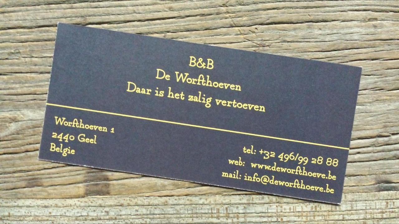לינה וארוחת בוקר גיל De Worfthoeve מראה חיצוני תמונה